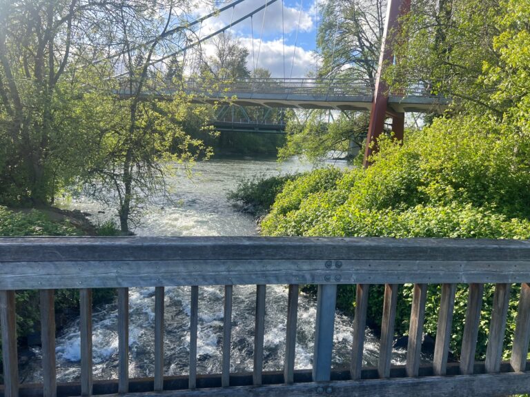 Willamette River in Eugene, OR